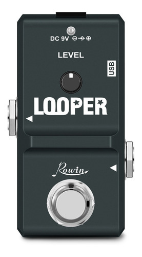 Pedal De Efecto De Bucle Rowin Ln-332 48k Looper Para Guitar