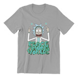 Polera Unisex Rick And Morty Serie Paz Algodon Estampad