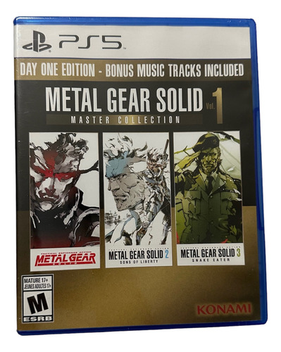 Metal Gear Solid Master Collection Sellado Playstation 5