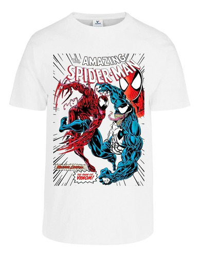 Playera Venom Carnage Maximum Carnage Amazing Spiderman Bco