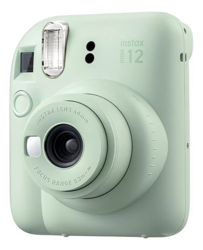 Máquina Fotográfica Instax Mini 12 Verde  Fujifilm