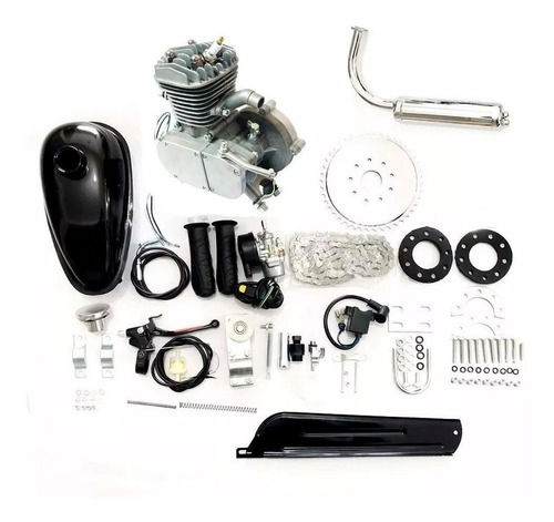 Kit Motor Bicicleta  80cc Completo Motorizada Gasolina 