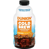 Dunkin Café Liquido Cold Brew Concentrado Caramelo 917ml 