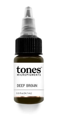 Tinta Tones Dermopigmentación Microblading Usa 15 Ml Deep Br