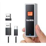 ~? Kedida 2d Bluetooth Barcode Scanner, Portátil 3-en-1 Blue