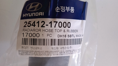 Manguera De Radiador Inferior Hyundai Accent 1.3/1.5 Lt Mu Foto 6