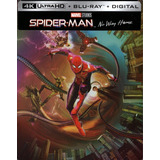 Spider-man Sin Camino A Casa Steelbook Pelicula 4k + Blu-ray