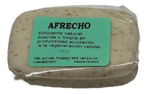 Jabon De Afrecho Natural 3 Unidades