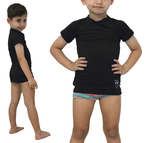 Camiseta Segunda Pele Blusa Infantil Juvenil  Piscina Praia