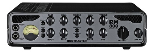 Amplificador Ashdown Rootmaster Rm800 H Evo Cabezal Color Plateado