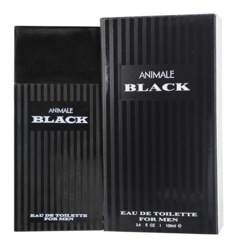 Perfume Animale Black For Men Edt 100ml Original Lacrado