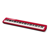 Piano Digital Casio Privia Px-s1100rd Vermelho Com 88 Teclas