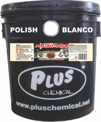 Pulimento Automotriz Blanco Fino 19 L Plus Chemical