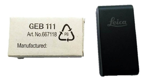 Bateria Para Estacion Total Leica, Equivalente A Mod.geb111