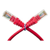 Pacote 10 Peças Patch Cord Cat6 0,5mt Certifica Cabo De Rede