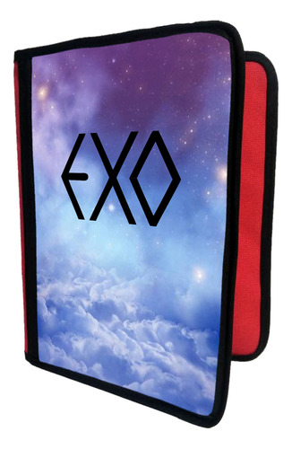 Carpeta A4 + Funda Sublimada De Exo K-pop T430