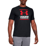 Playera Camiseta Under Armour Fitness Gl Foundation Logo Gym