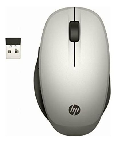 Mouse Hp De Modo Doble, Plateado, 6cr72aa