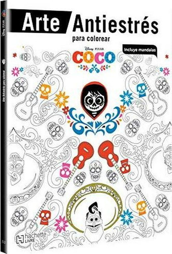 Mandalas Dia De Muertos Coco Calaveras Disney Libro Colorear