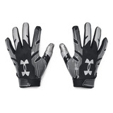 Guantes Receptor Under Armour F8 Negro Black Tallas/ch/chico