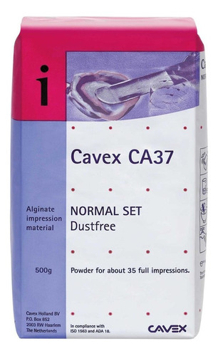 Cavex Ca37 Normal Alginato P/ Impresiones Dentales 453g