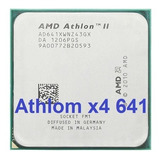 Processador Athlom X4 641/ 2.8ghz/ Quad-core/ Socket Fm1