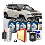 Kit Revisão Filtro E Óleo Original 5w30 Jeep Compass Flex