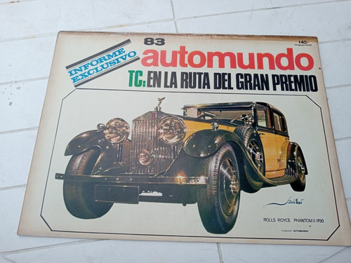 Automundo N.83 Tc Gran Premio - Rolls Royce Phantom 2-1930