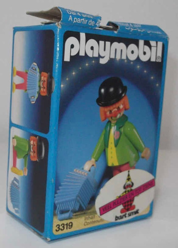 Playmobil Circo - Palhaço E Acordeon Circo - 3319 Cx Complet
