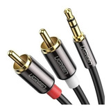 Cabo Áudio P2 3,5mm X 2 Rca Som Estéreo 5 Metro Ugreen 10591