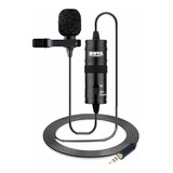 Micrófono Boya By-m1 Condensador Omnidireccional Color Negro