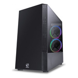 Gabinete Invertido Gravity 2 Fans Rgb Vidro Tempe Grptrgb1fv