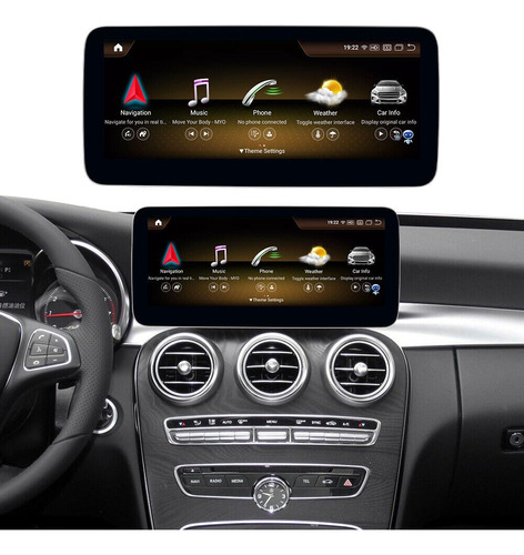 Multimidia Mercedes C180 C200 C250 C300 Android Carplay Wifi