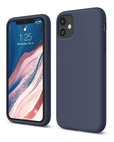 Funda Protector De Silicona Liquida Para iPhone 11