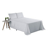 Kit Roupa De Cama Casal King Size Completo 4 Peças 400 Fios