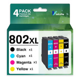 Cartuchos Tinta Combo Epson 802xl T802xl Alto Rendimiento