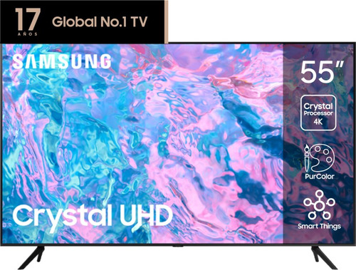 Smart Tv Samsung 55 Pulgadas 4k Ultra Hd 55cu7000