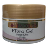 Unha De Gel Helen Color Fiber 5unid Novidade Profissional