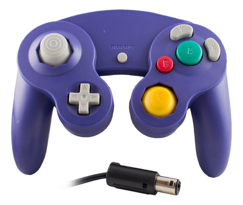 Control Alámbrico Mando Joystick Para Nintendo Gamecube Gc