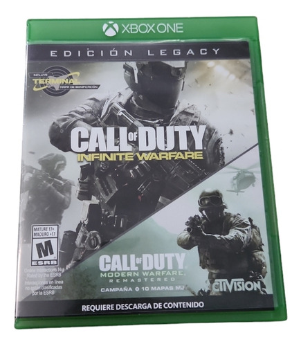 Call Of Duty Infinite Warfare Edición Legacy Xbox One Fisico