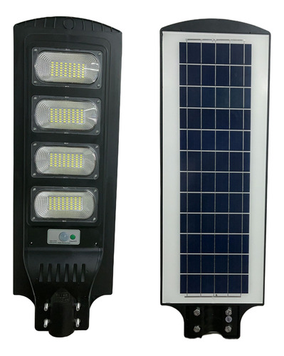 Luminária Pública Solar 200w Com Sensor E Controle Remoto