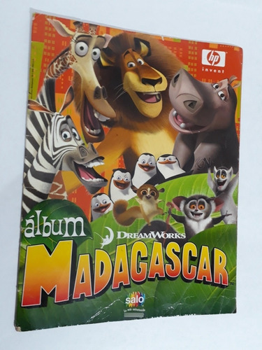 Madagascar Salo 2005 Album . Incompleto. 122 Laminas . Usado
