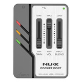 Nux Interface De Audio Pocket Port