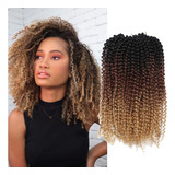 3 Unidades/paquete De Extensiones De Cabello Rizado Afro Afr