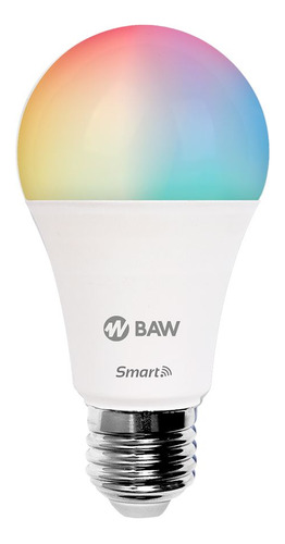 Lámpara Led Baw A60ty10w Smart Wifi 10w Rgb Flujo: 900lm