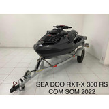 Jet Ski Sea Doo Rxt-x 300 Rs 2022 Preto C/carreta Rodoviária