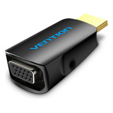 Adaptador Conversor Vention Hdmi Para Vga Com Áudio De 3,5 Mm