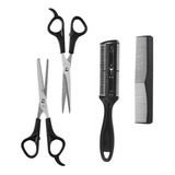 Set Tijeras Peines Estetica Profesional Estilista Barbero