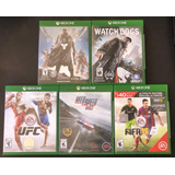 Lote De Juegos Xbox One (5) Usados, Envio Incluido