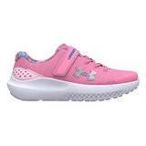 Tenis Deportivo Under Armour Gps Assert 10 Ac Rosa Para Niña